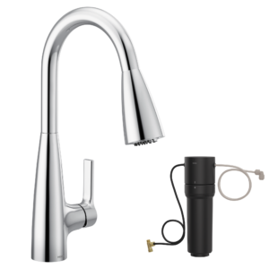 Moen® Haelyn 3-in-1 Kitchen Faucet + Water Filter Bundle