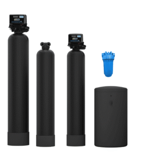 ULTRA Whole House Well Water Filter Salt Based System Combo