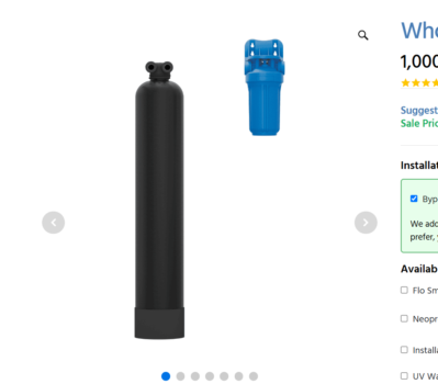 Whole House Water Filter System