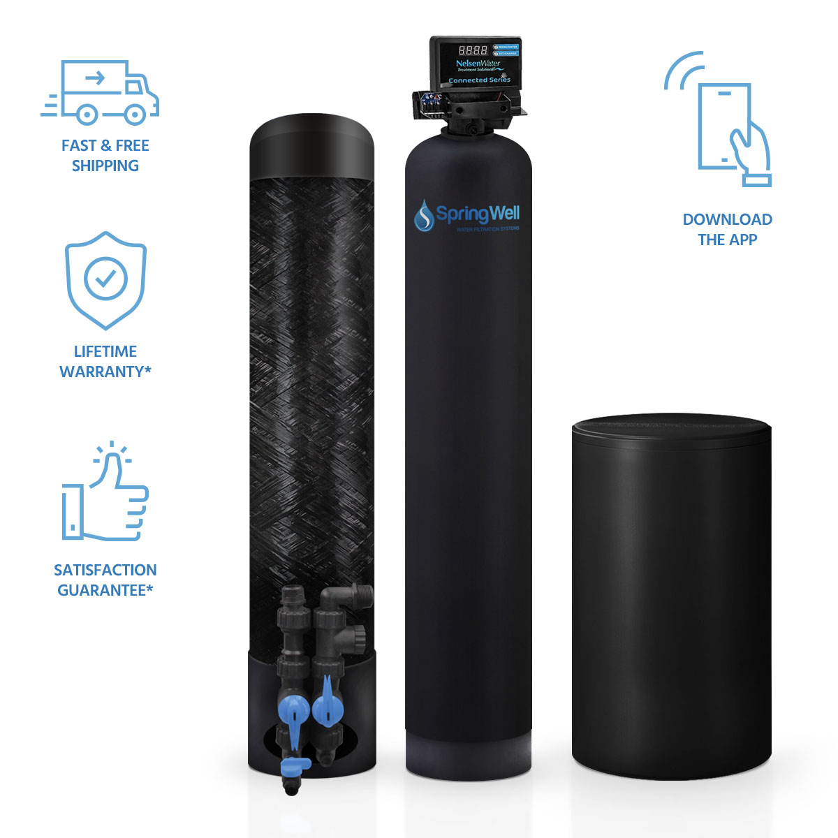 Whole House Lead & Cyst Removal System with Salt Based Softener