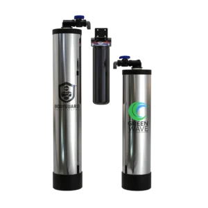 US Water Systems Bodyguard Whole House Filtration and Green Wave Salt-Free Softener Alternative