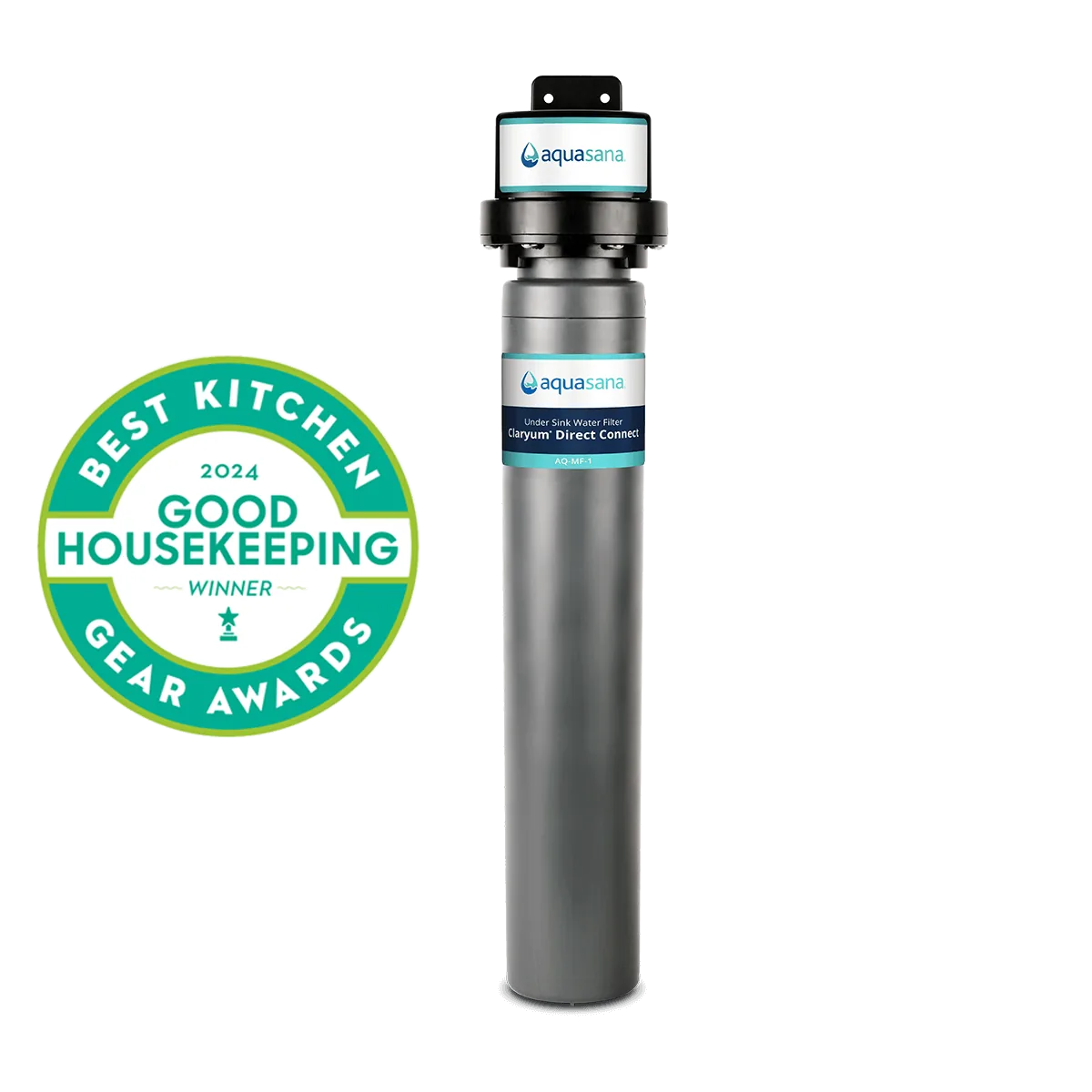 Aquasana Claryum Direct Connect Under Sink Water Filter, 784 Gallons