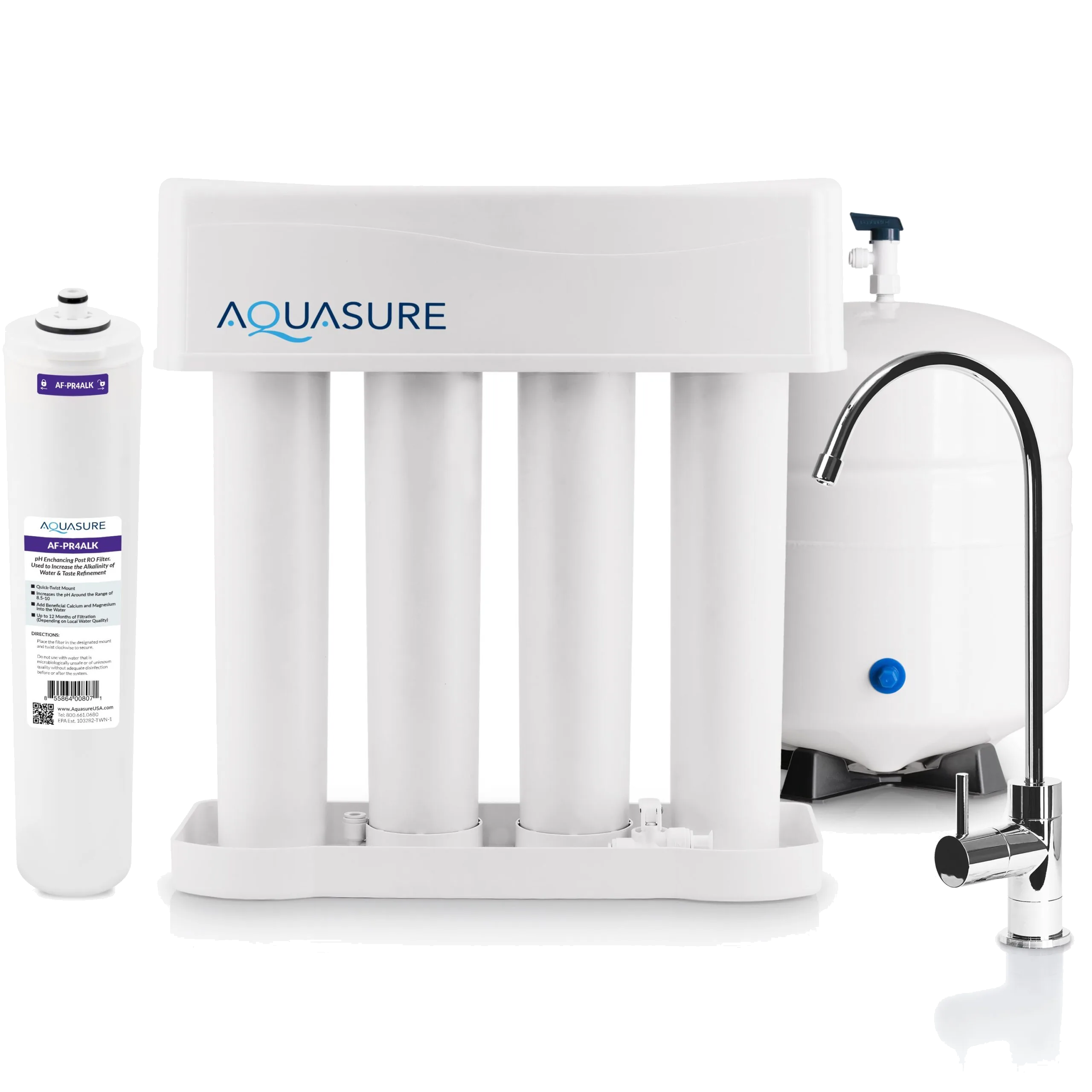 Aquasure Premier Advanced Alkaline 75 GPD RO System