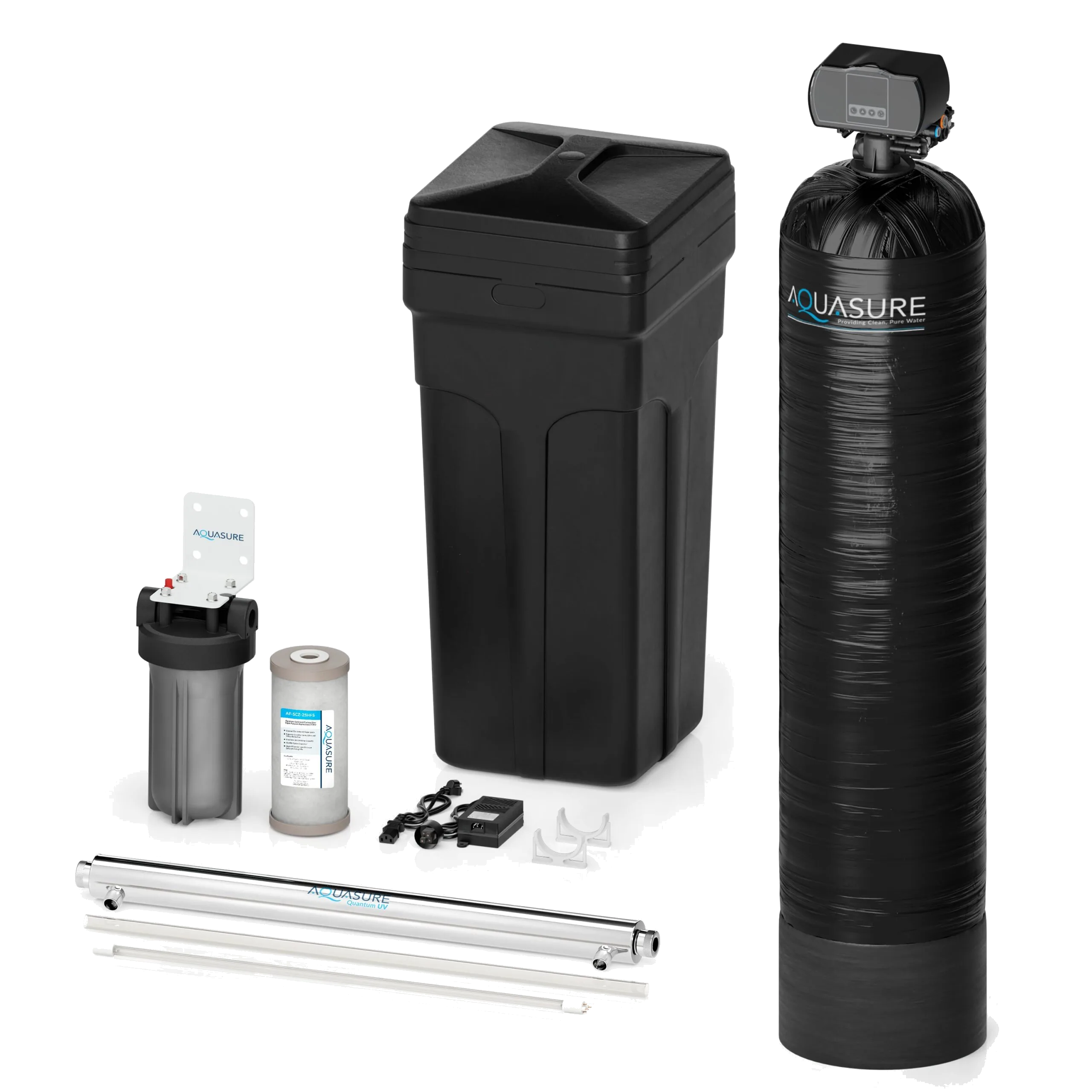 Aquasure Signature 64,000 Grain Softener UV Bundle