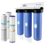 APEC Water Systems CB3-SED-CAB-CBC20-BB 3-Stage 20 Inch Big Blue Whole House Filter