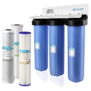 APEC Water Systems CB3-SED-CAB-CBC20-BB 3-Stage 20 Inch Big Blue Whole House Filter