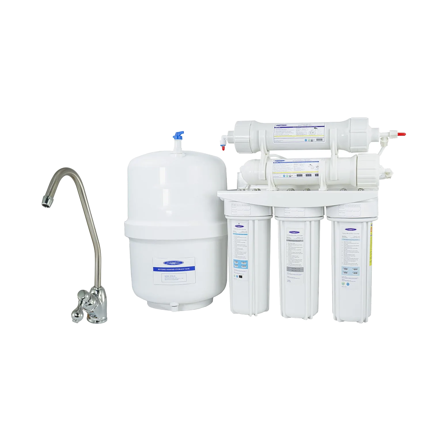 Crystal Quest Thunder 1000C Ultrafiltration Reverse Osmosis Under Sink Water Filter
