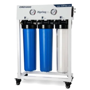 iSpring CRO1000 4-Stage Commercial Tankless Reverse Osmosis System, 1000 GPD