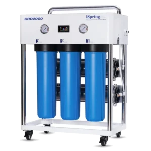 iSpring CRO2000 4-Stage Commercial Tankless Reverse Osmosis System, 2000 GPD