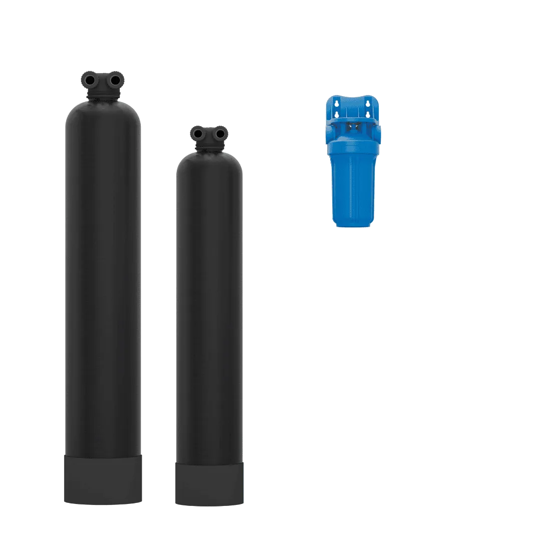 SpringWell CSF1 Whole House Filter and FutureSoft Salt-Free Conditioner Combo