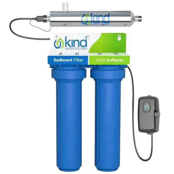 Kind Water Systems E-2000UV Whole House Salt-Free Water Softener with UV