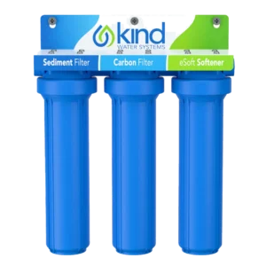 Kind Water Systems E-3000 Whole House Salt-Free Softener and Filter Combo