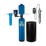 Kind Water Systems E-4000UV City Water Salt-Based Softener and Filter Combo with UV