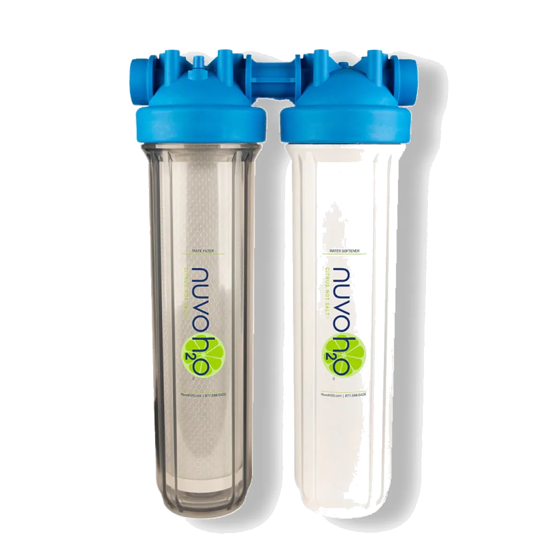 NuvoH2O Manor Duo Water Softener + Iron Filter