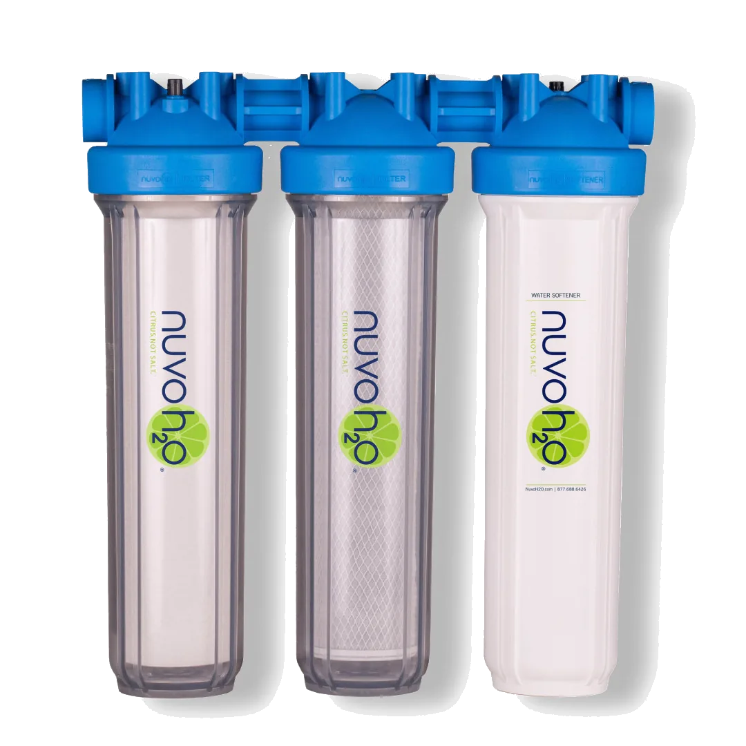 NuvoH2O Manor Trio Water Softener + Sediment + Chloramine