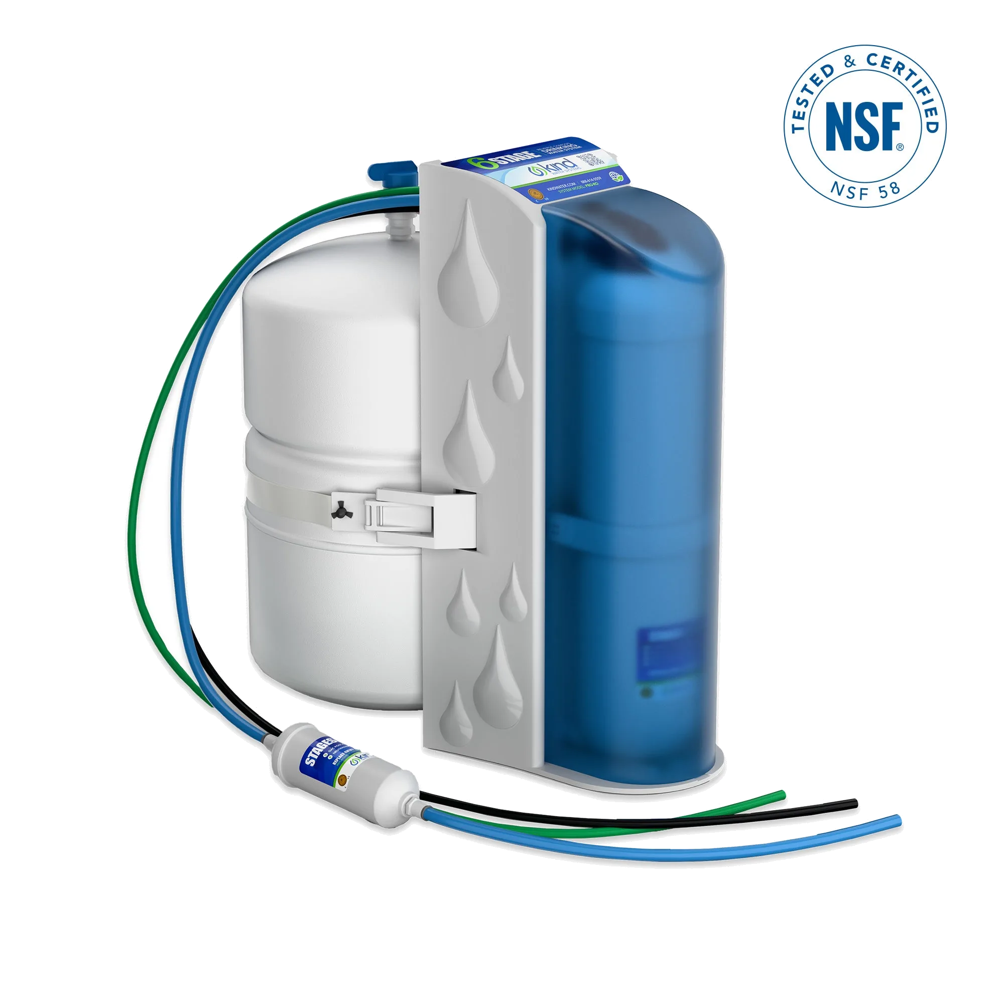 Kind Water Systems 6-Stage Reverse Osmosis Drinking Water System