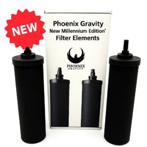 Berkey Phoenix Filter Elements, New Millennium Edition, 2-Pack