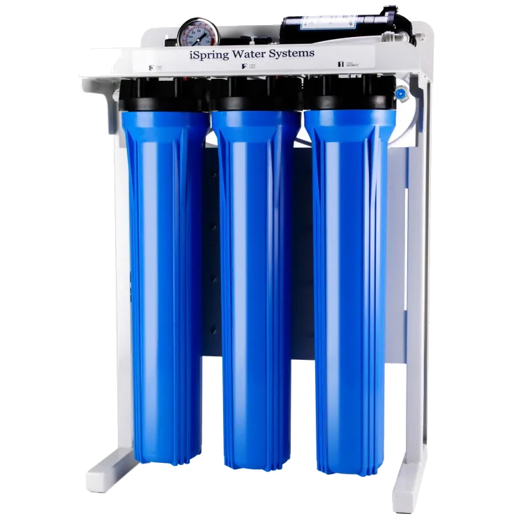 iSpring RCB3P 300 GPD Light Commercial Reverse Osmosis System with Booster Pump