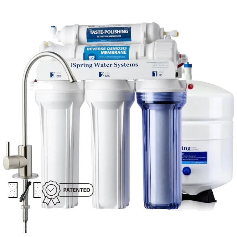 iSpring RCC7 5-Stage Reverse Osmosis System, 75 GPD