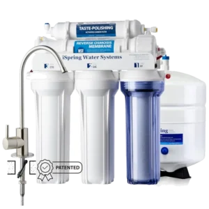 iSpring RCC7 5-Stage Reverse Osmosis System, 75 GPD