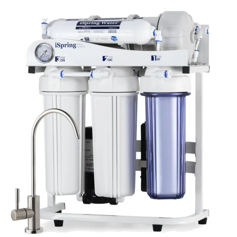 iSpring RCS5T 5-Stage Commercial Tankless Reverse Osmosis System, 500 GPD