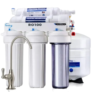 iSpring RO100 5-Stage Under-Sink Reverse Osmosis System, 100 GPD