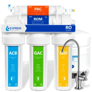 Express Water RO10 5-Stage RO System with Deluxe Chrome Faucet