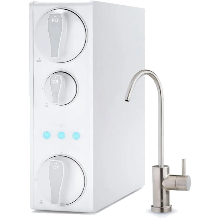 iSpring RO500-BN 3-Stage Tankless Reverse Osmosis System, 500 GPD