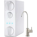 iSpring RO500AK-BN 3-Stage Alkaline Tankless Reverse Osmosis System, 500 GPD