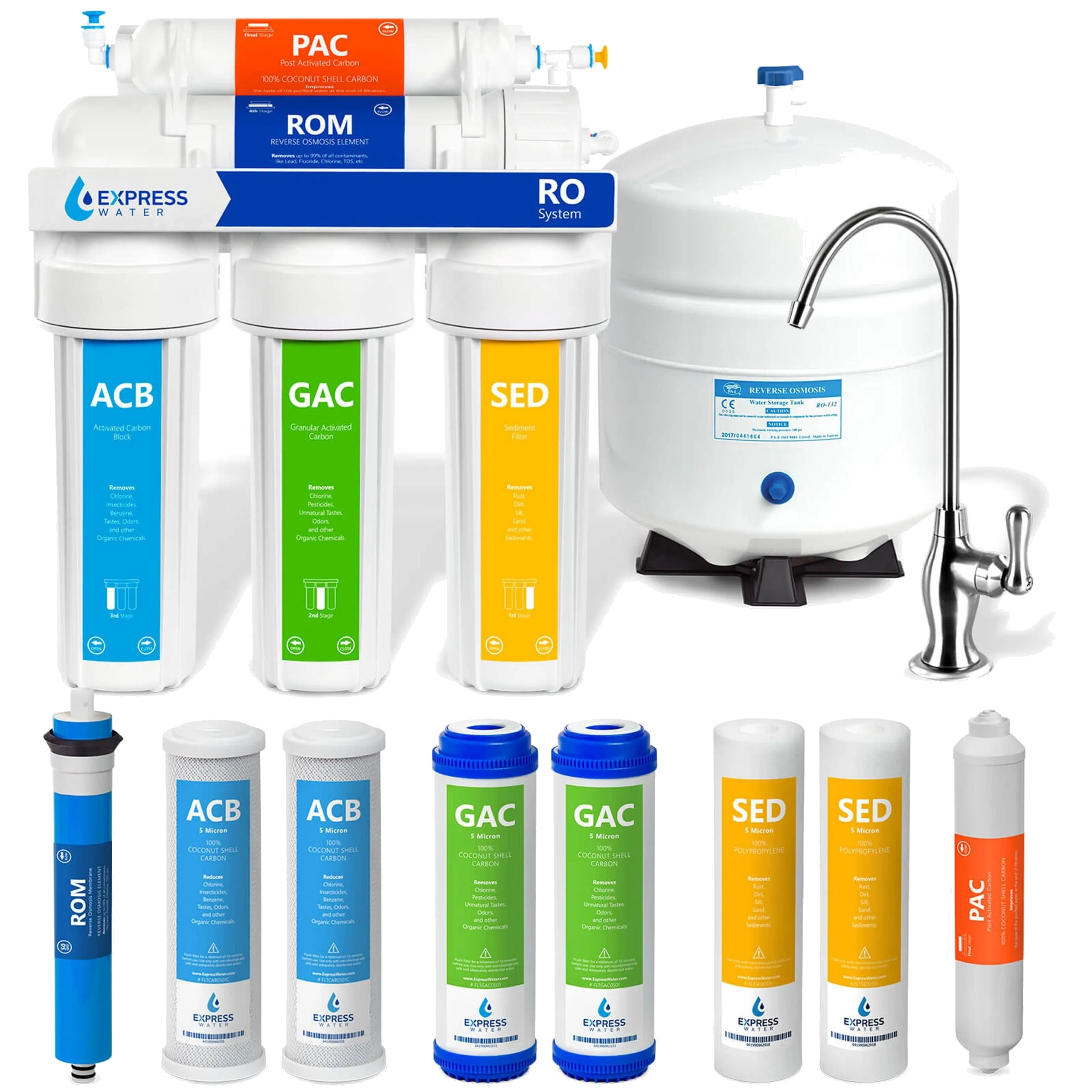 Express Water RO5DX 5-Stage Reverse Osmosis System