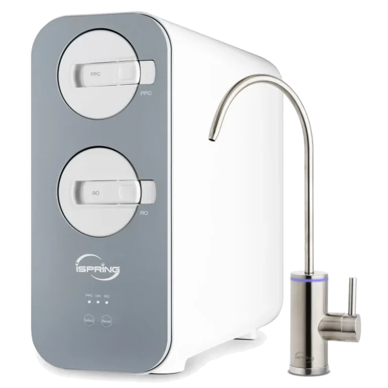 iSpring RO800G 2-Stage Tankless Reverse Osmosis System, 800 GPD