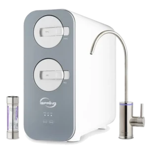 iSpring RO800G+UVF8 2-Stage Tankless Reverse Osmosis System with UV, 800 GPD