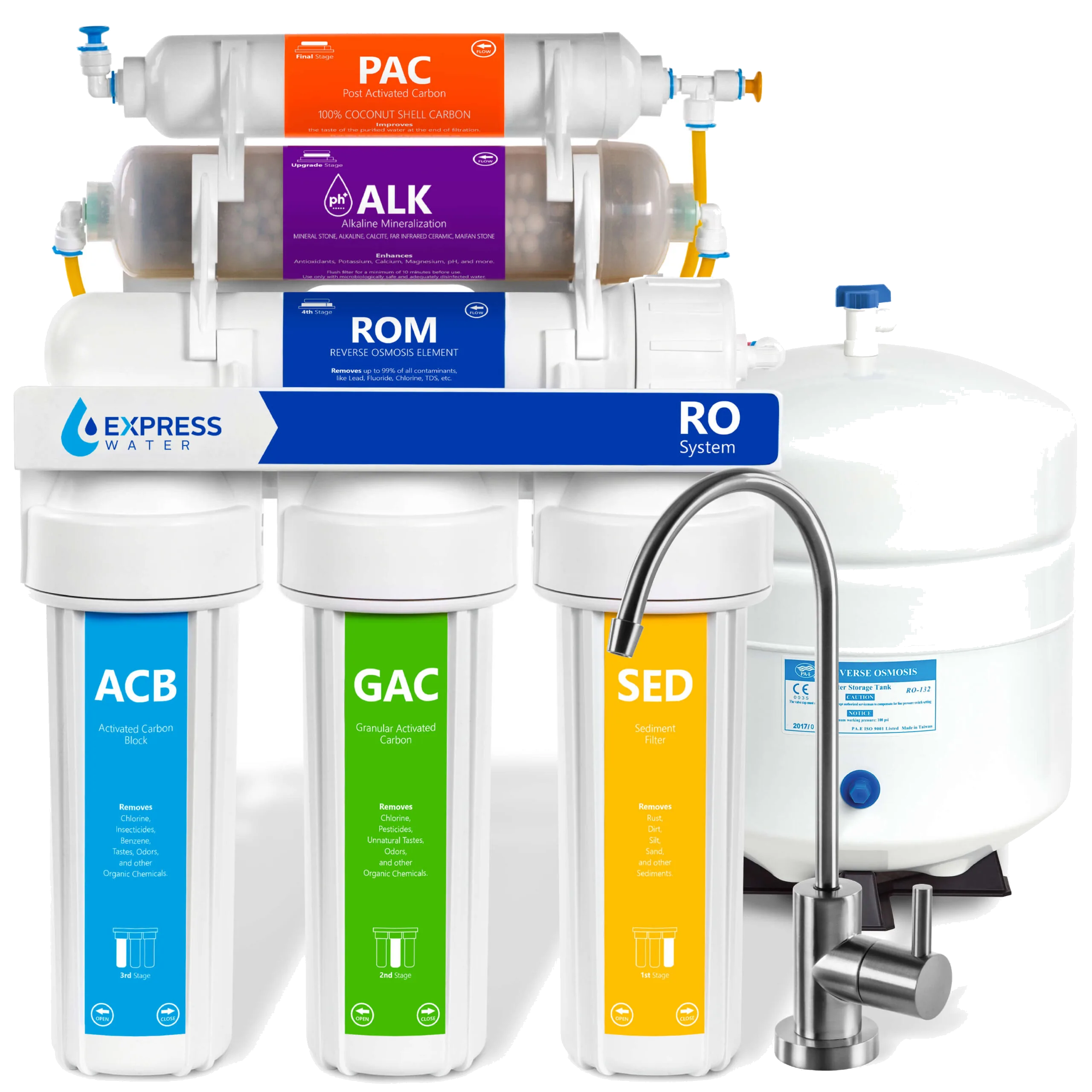 Express Water ROALK10 Alkaline Reverse Osmosis System