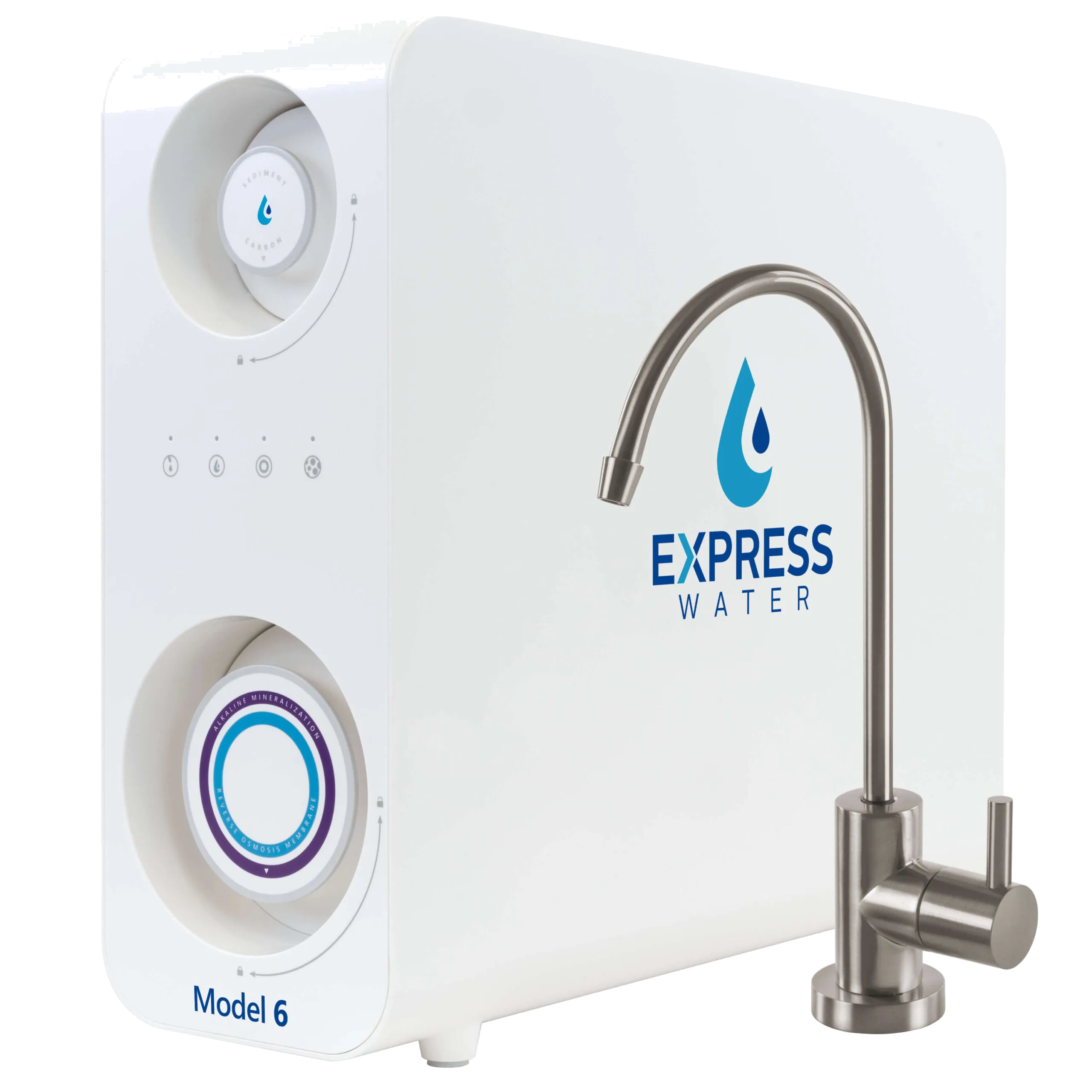 Express Water Model 6 ROT600ALK Tankless RO with Remineralization