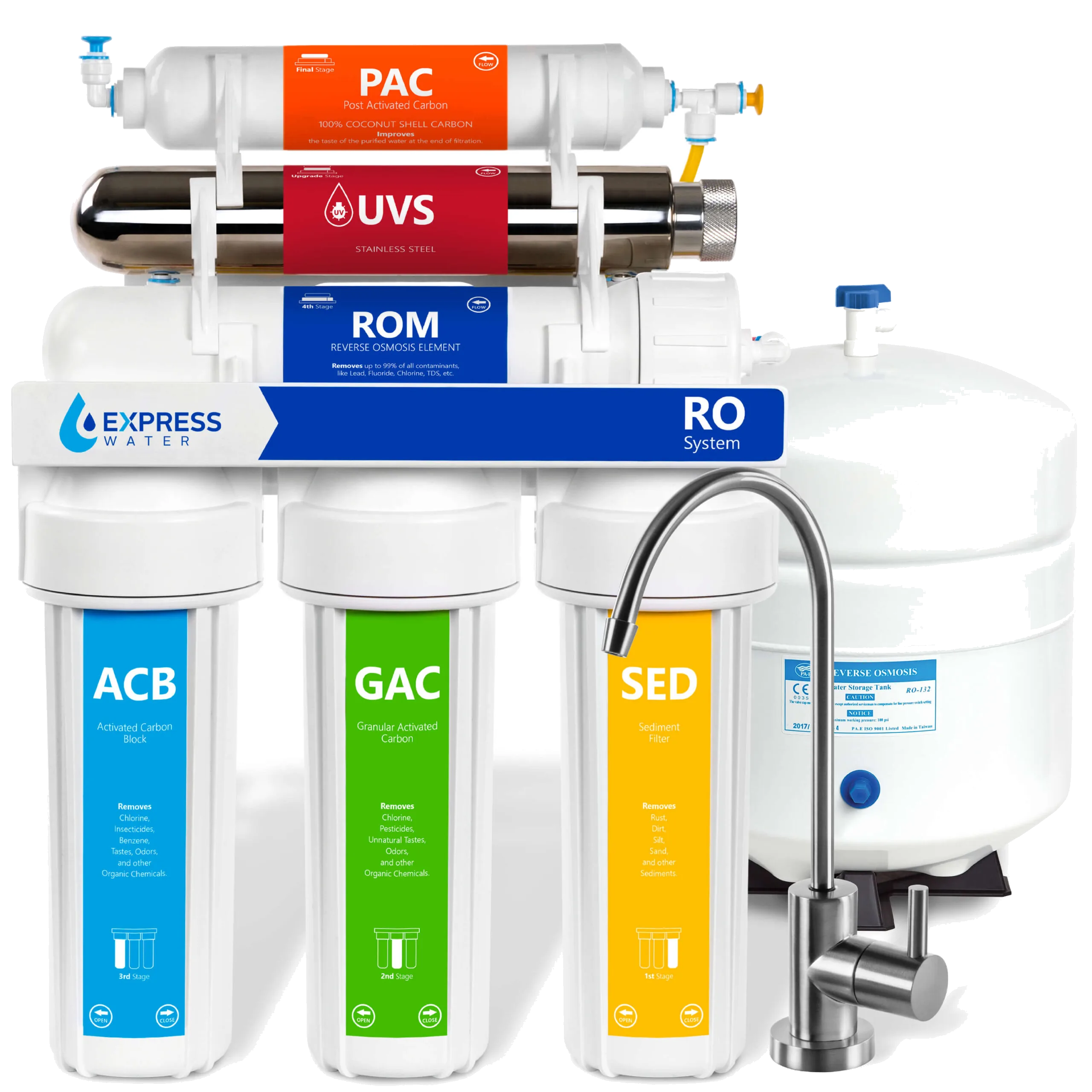 Express Water ROUV10 Ultraviolet Reverse Osmosis System