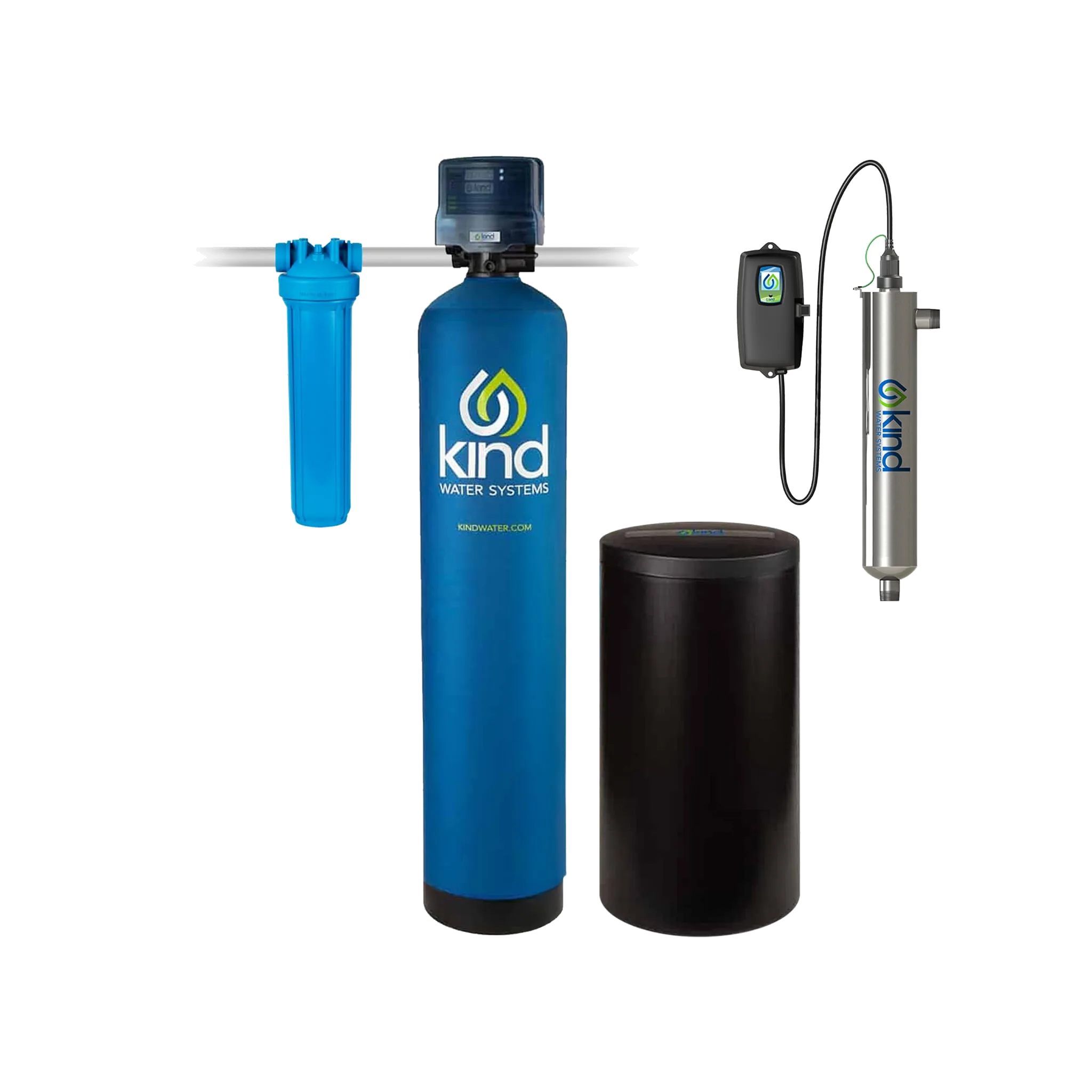 Kind Water Systems S-650UV Whole House Salt-Based Water Softener with UV