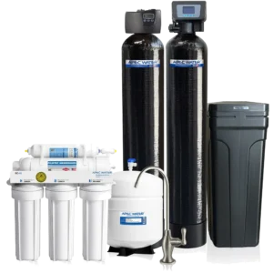 APEC Water Systems Total Solution S10 Whole House Filter, Softener and RO System