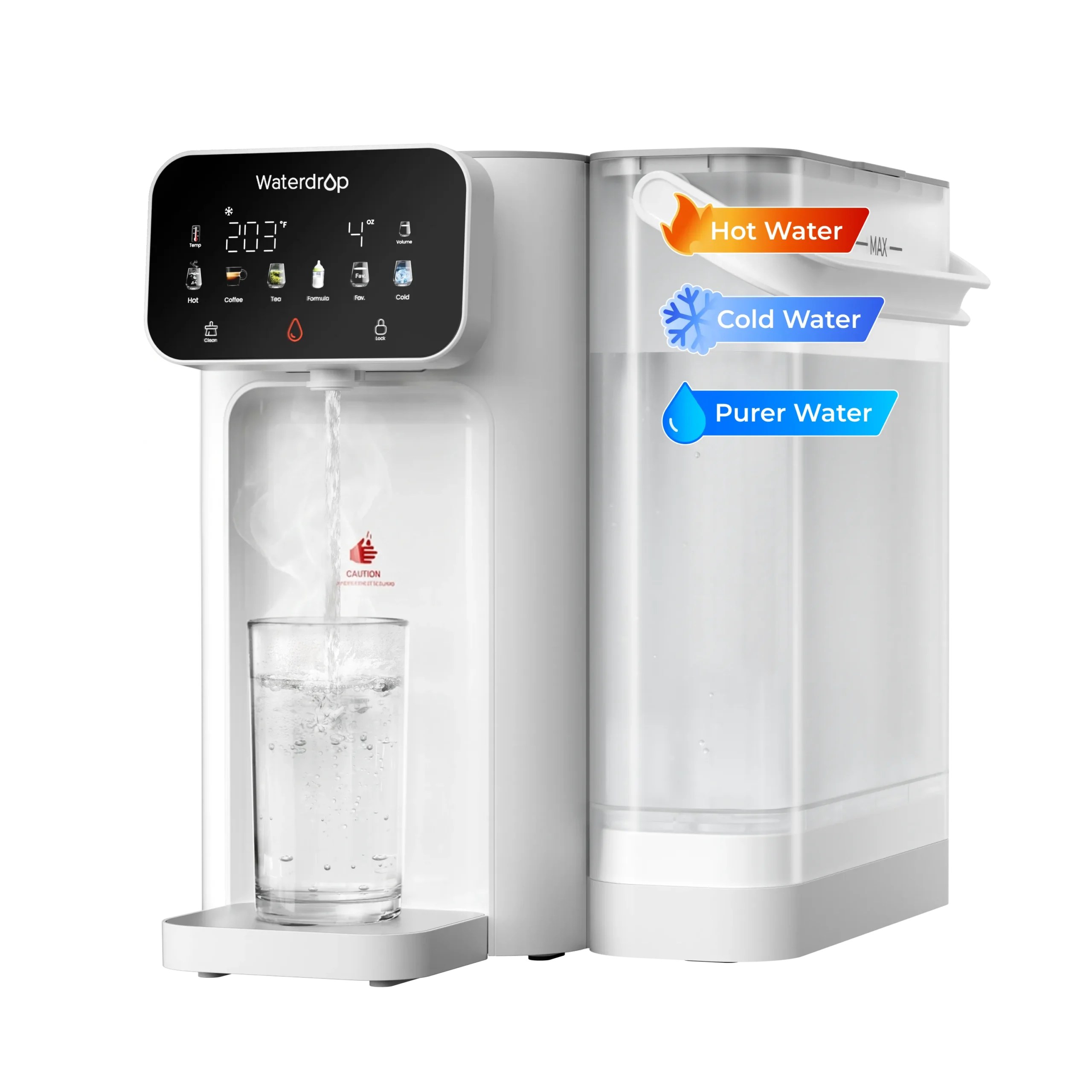 Waterdrop CT01 Instant Hot and Cold Countertop Dispenser