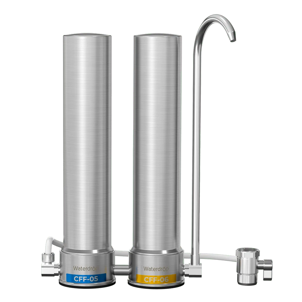 Waterdrop CTF-09 Dual-Stage Stainless Faucet Filter