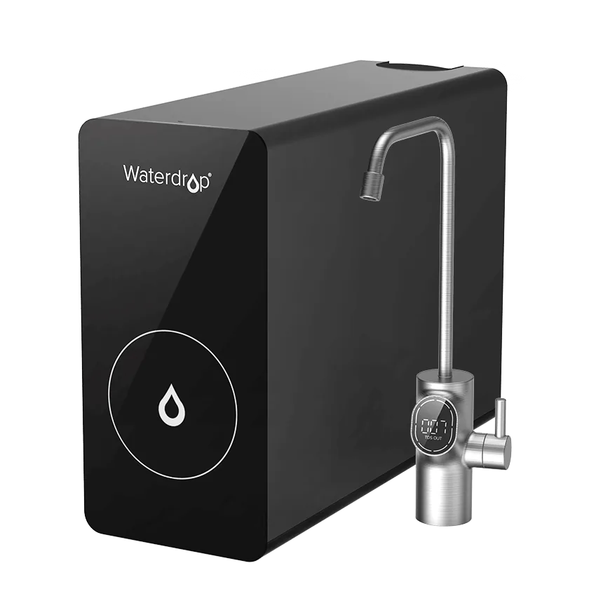 Waterdrop D6 Under Sink Reverse Osmosis System, 600 GPD