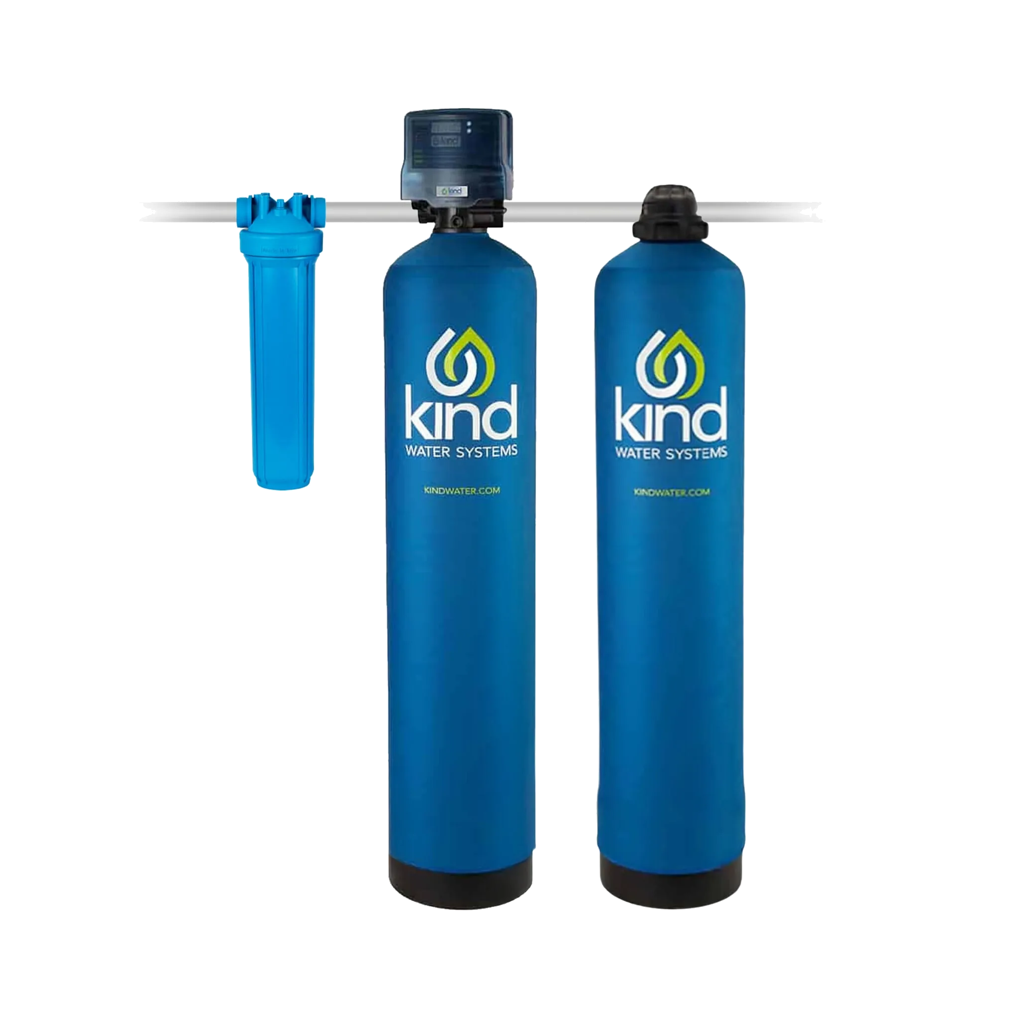 Kind Water Systems WS-6000 Whole House Water Filter with Salt-Free Water Softener