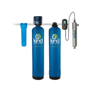 Kind Water Systems WS-6000UV Whole House Water Filter with Salt-Free Water Softener and UV