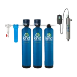 Kind Water Systems WS-7000UV Whole House Iron and Carbon Filter with Salt-Free Water Softener and UV