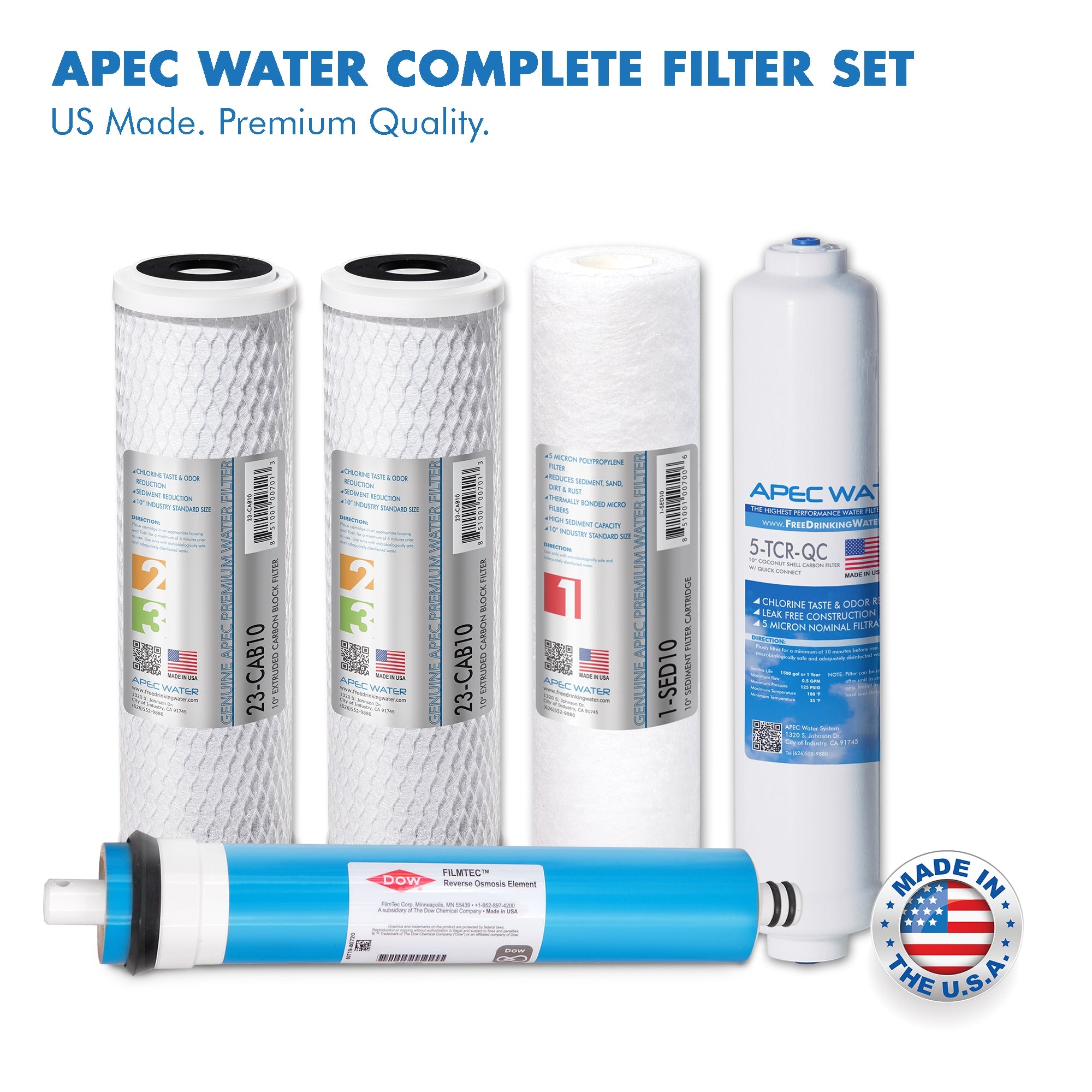 APEC Water Systems RO-PERM Ultimate Permeate Pumped Reverse Osmosis System
