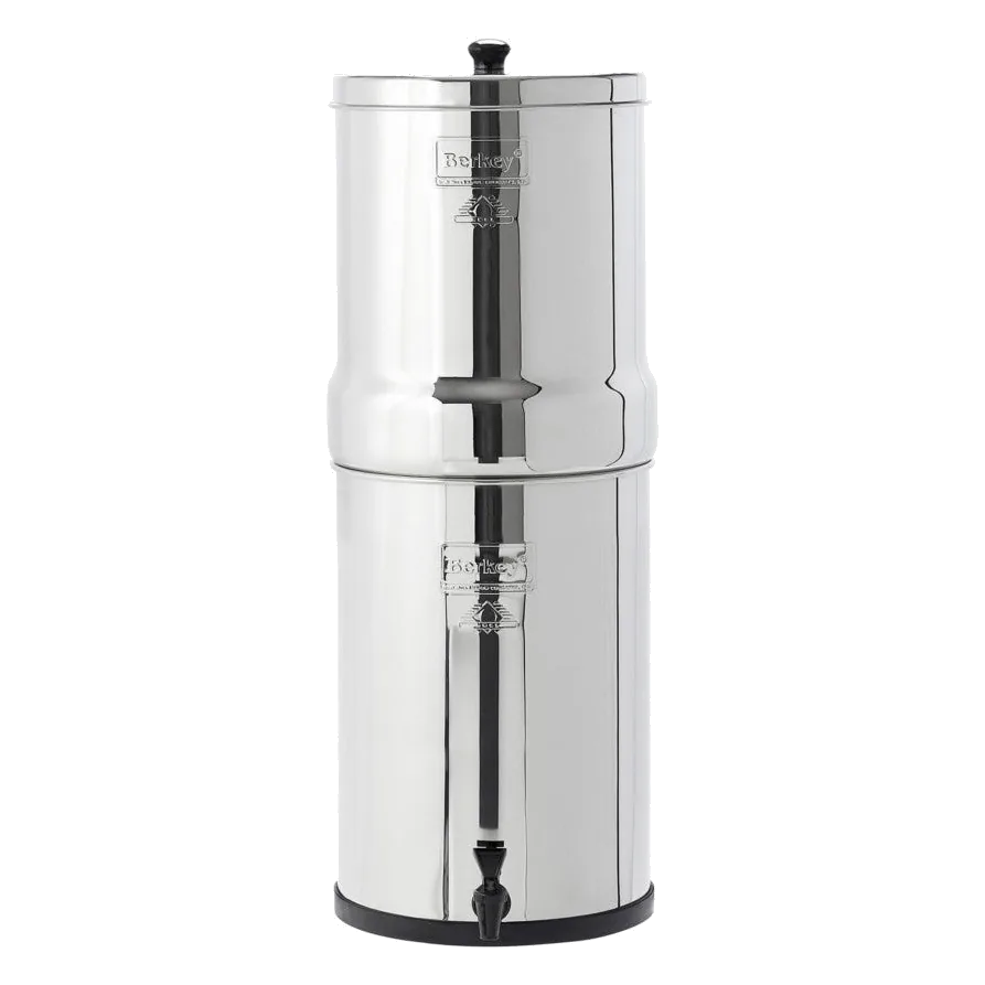 Crown Berkey Water Filter System, 6 Gallon Gravity Filter