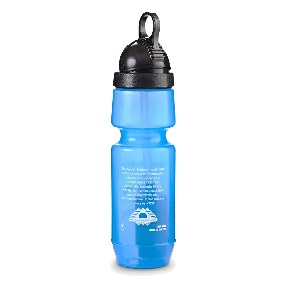 Sport Berkey Filtered Water Bottle, 22 oz