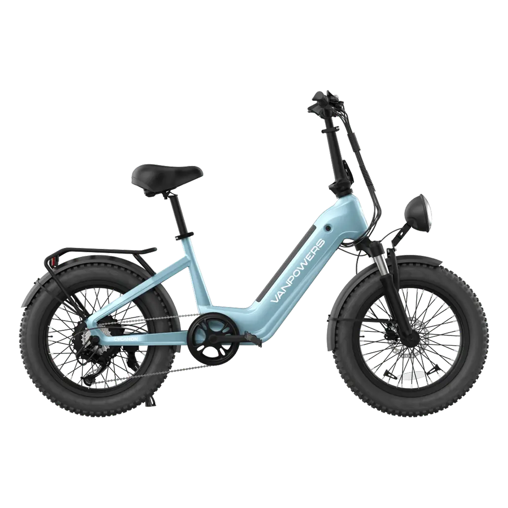 Vanpowers Cycanon Step-Through Fat Tire Electric Bike