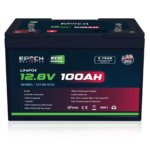 Epoch 12V 100Ah Eco Series LiFePO4 Battery