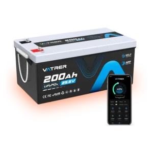 Vatrer 24V 200Ah Self-Heating LiFePO4 Battery