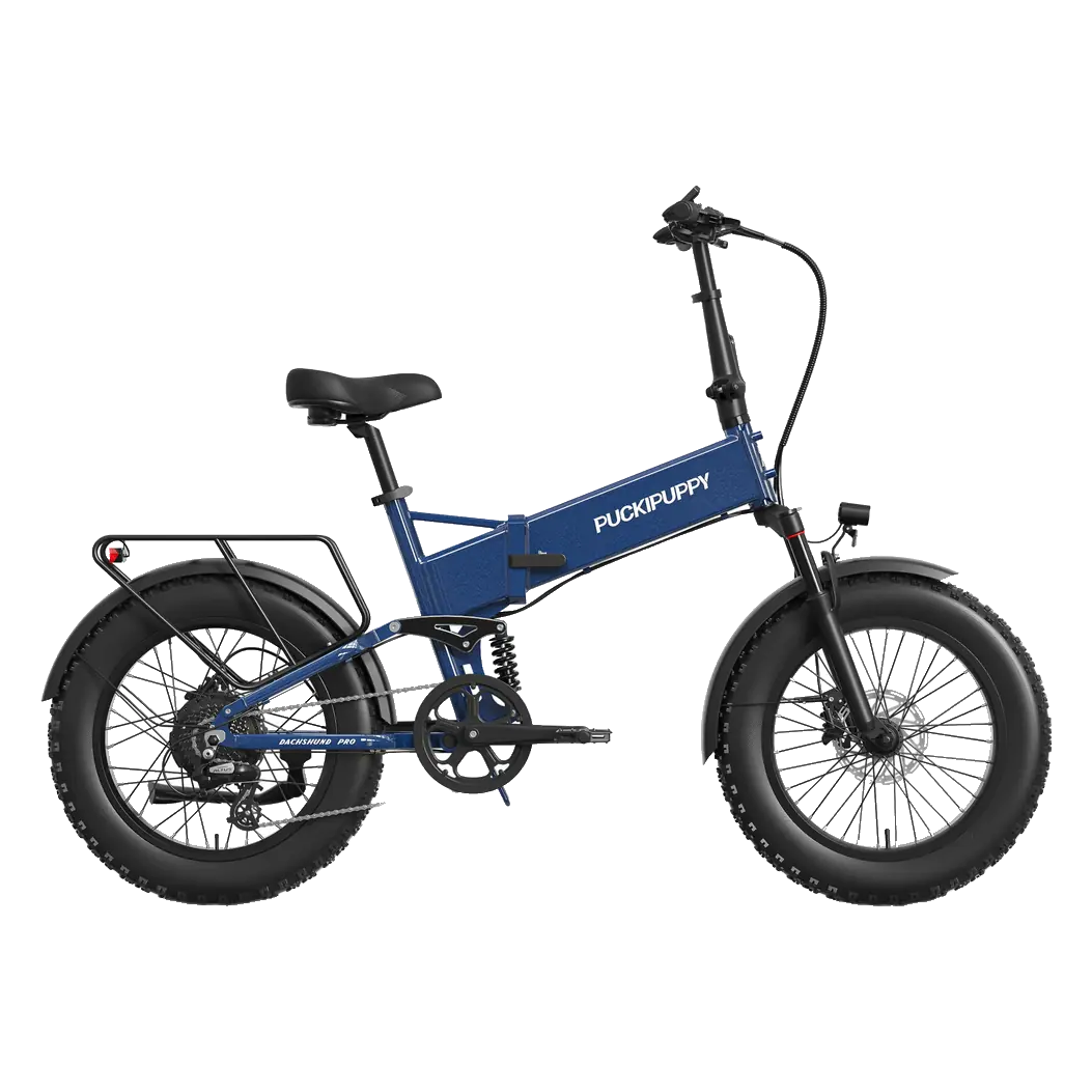 Puckipuppy Dachshund Pro Folding Fat Tire Electric Bike